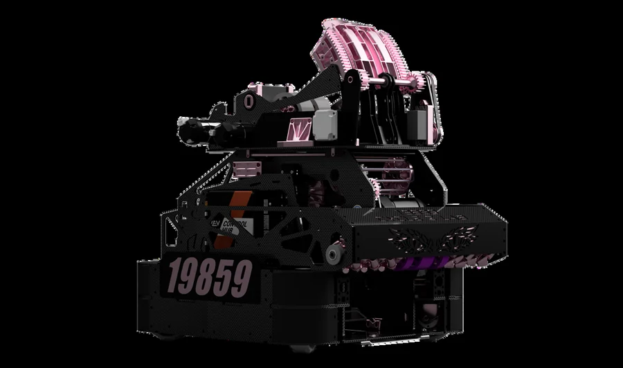 19859 robot scoring a green DECODE artifact