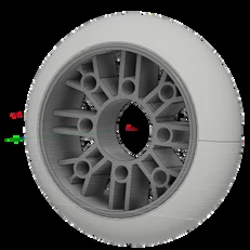 Final traction wheel
