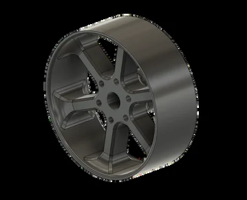 V1 metal hub wheel
